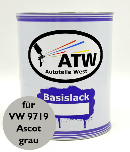 Autolack für VW 9719 Ascotgrau